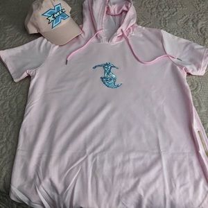 Custom made Iceman hat w/ hoodie